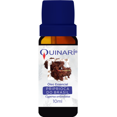 Óleo Essencial de Priprioca do Brasil - Quinarí - Frasco com 10ml - Mundo dos Óleos