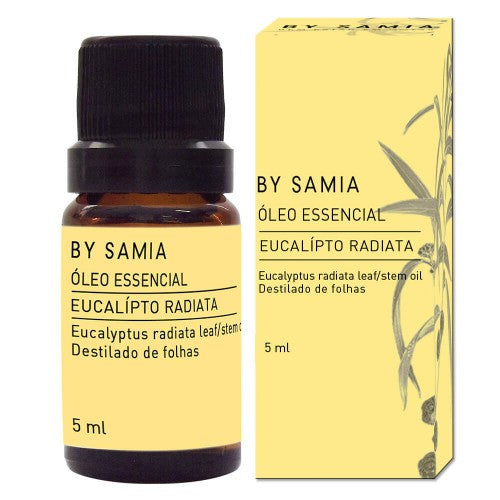 Óleo Essencial de Eucalipto Radiata - By Samia - Frasco com 5ml - Mundo dos Óleos