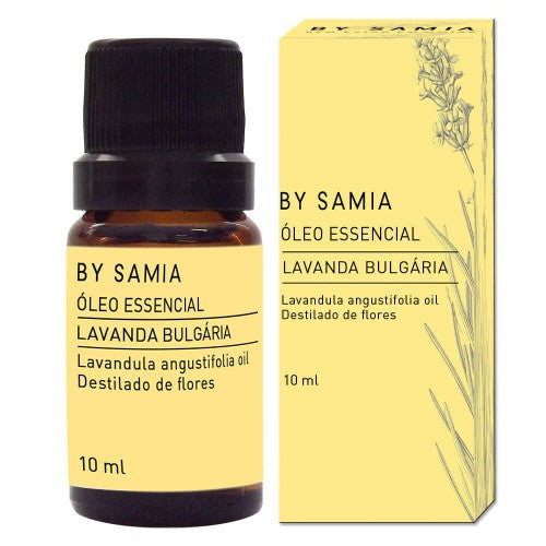 Óleo Essencial de Lavanda Bulgária - By Samia - Frasco com 10ml - Mundo dos Óleos