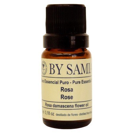 Óleo Essencial de Rosa - By Samia - Frasco com 5ml - Mundo dos Óleos