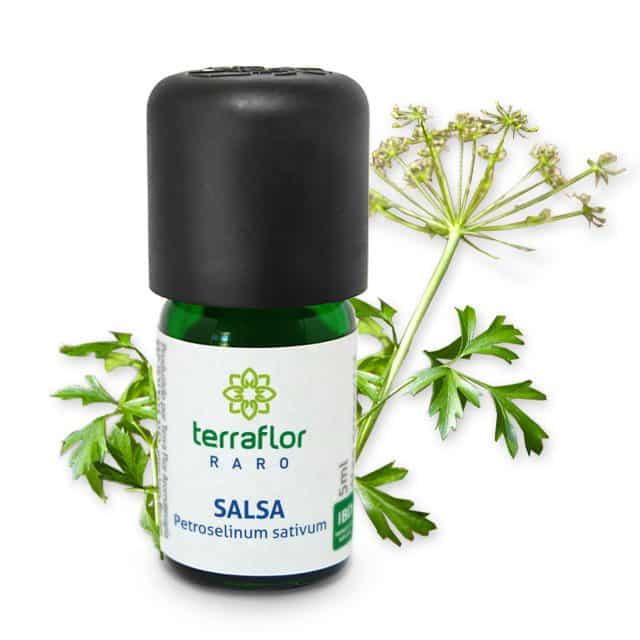 Óleo Essencial de Salsa (sementes) - Terra Flor - Frasco com 5ml - Mundo dos Óleos