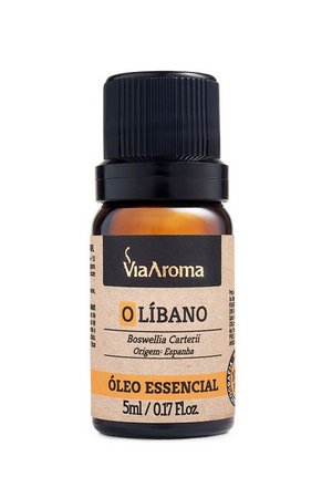 Óleo Essencial de Olibano - Via Aroma - Frasco com 5ml - Mundo dos Óleos