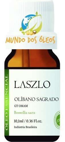 Óleo Essencial de Olíbano Sagrado - Laszlo - Frasco com 10ml - Mundo dos Óleos
