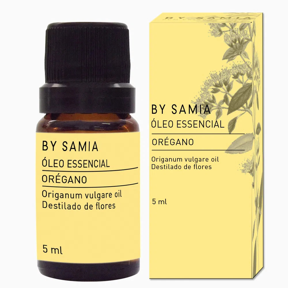 Óleo Essencial de Orégano - By Samia - Frasco com 5ml - Mundo dos Óleos
