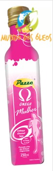 Blend Ômega Mulher (Linhaça - Girassol - Soja) - Pazze - Frasco com 250ml - Mundo dos Óleos