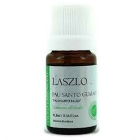 Óleo Essencial de Pau Santo (Guaiaco) Gt Paraguaí - Laszlo - Frasco com 10ml - Mundo dos Óleos