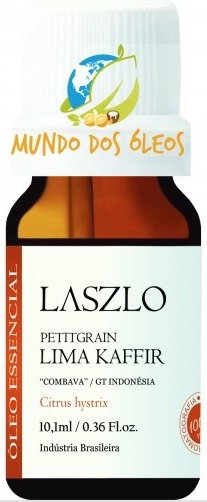 Óleo Essencial de Petitgrain de Lima da Pérsia - Laszlo - Frasco com 10ml - Mundo dos Óleos