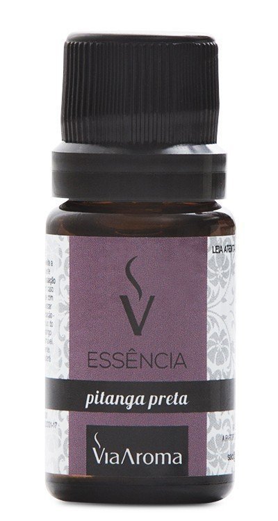 Essência de Pitanga Preta - Via Aroma - Frasco com 10ml - Mundo dos Óleos