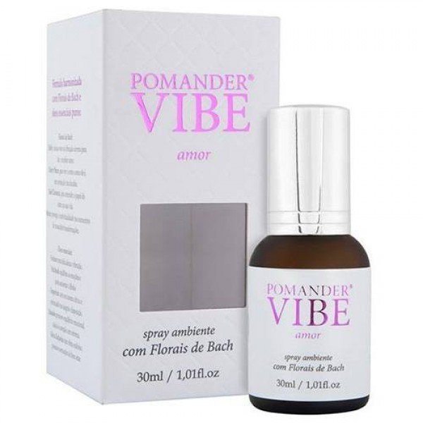 Pomander Vibe Amor - Spray - Monas - Frasco com 30ml - Mundo dos Óleos