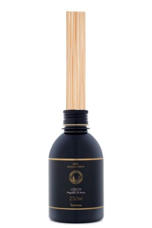 Refil para Difusor de Varetas Lisboa - Via Aroma - Frasco com 250ml - Mundo dos Óleos
