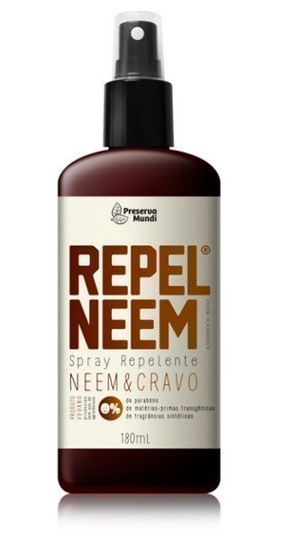 Repel Neem & Cravo - Preserva Mundi - Frasco com 180ml - Mundo dos Óleos