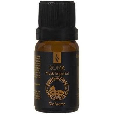 Essência do Mundo Roma/Musk Imperial - Via Aroma - Frasco com 10ml - Mundo dos Óleos