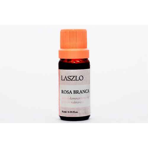 Blend de Rosa Branca - Laszlo - Frasco com 10ml - Mundo dos Óleos