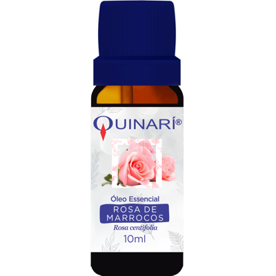Óleo Essencial de Rosa do Marrocos - Quinarí - Frasco com 10ml - Mundo dos Óleos