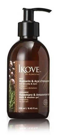 Sabonete Líquido de Alecrim e Açaí - Ikove - Frasco com 250ml - Mundo dos Óleos