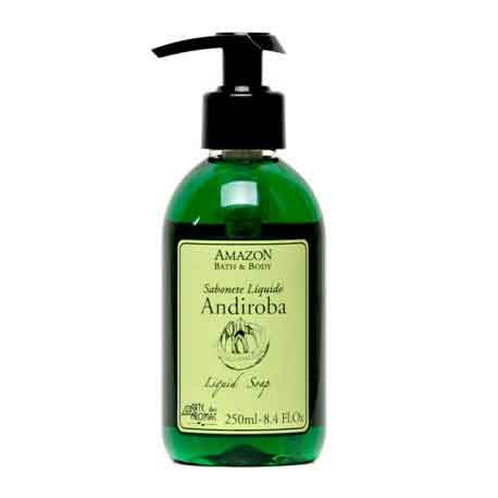 Sabonete Liquido de Andiroba - Arte dos Aromas - Frasco com 220ml - Mundo dos Óleos