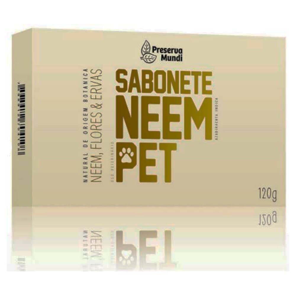 Sabonete Neem Pet - Preserva Mundi - 120g - Mundo dos Óleos
