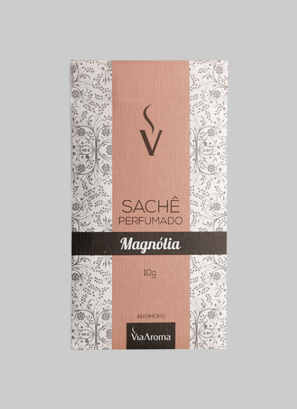 Sachê Perfumado 30g - Magnólia - Via Aroma - Mundo dos Óleos