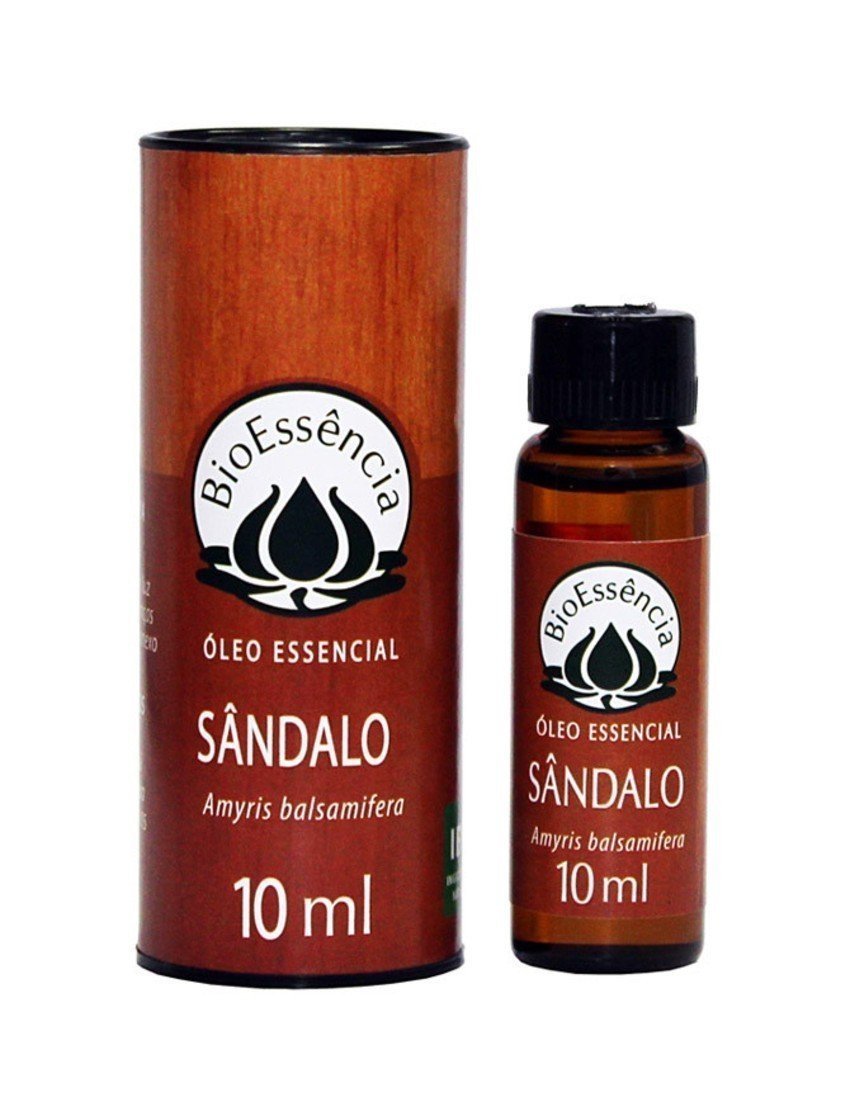 Óleo Essencial de Sândalo - BioEssência - Frasco com 10ml - Mundo dos Óleos
