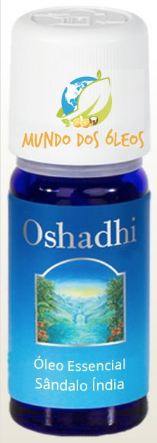 Óleo Essencial de Sândalo (Austrália) - Oshadhi - Frasco com 3ml - Mundo dos Óleos