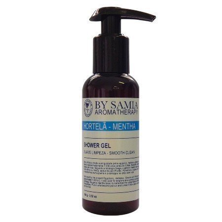 Shower Gel de Hortelã Brasil - By Samia - Frasco com 100ml - Mundo dos Óleos