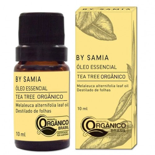 Óleo Essencial de Tea Tree (Orgânico) - By Samia - Frasco com 10ml - Mundo dos Óleos