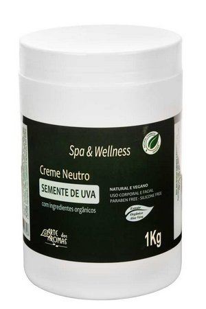 Creme Semente de Uva - Arte dos Aromas - Frasco com 1 Kg - Mundo dos Óleos
