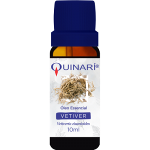 Óleo Essencial de Vetiver - Quinarí - Frasco com 10ml - Mundo dos Óleos