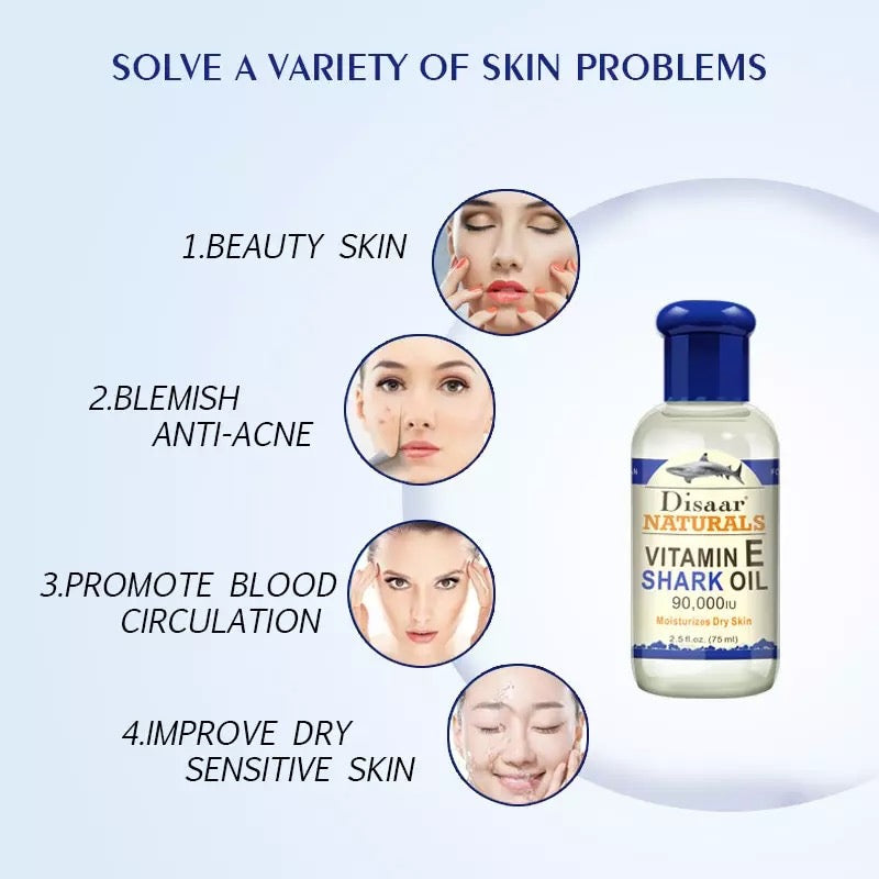 Óleo de Tubarão - Disaar - Frasco com 75ml - Mundo dos Óleos