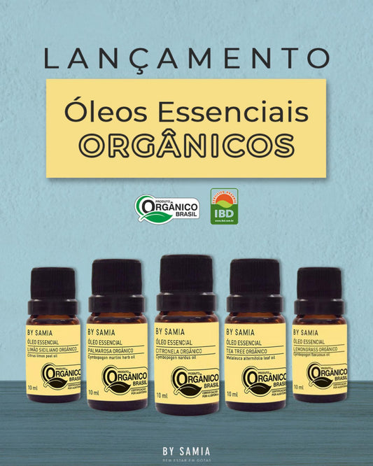 Os Novos Óleos Essenciais Orgânicos...