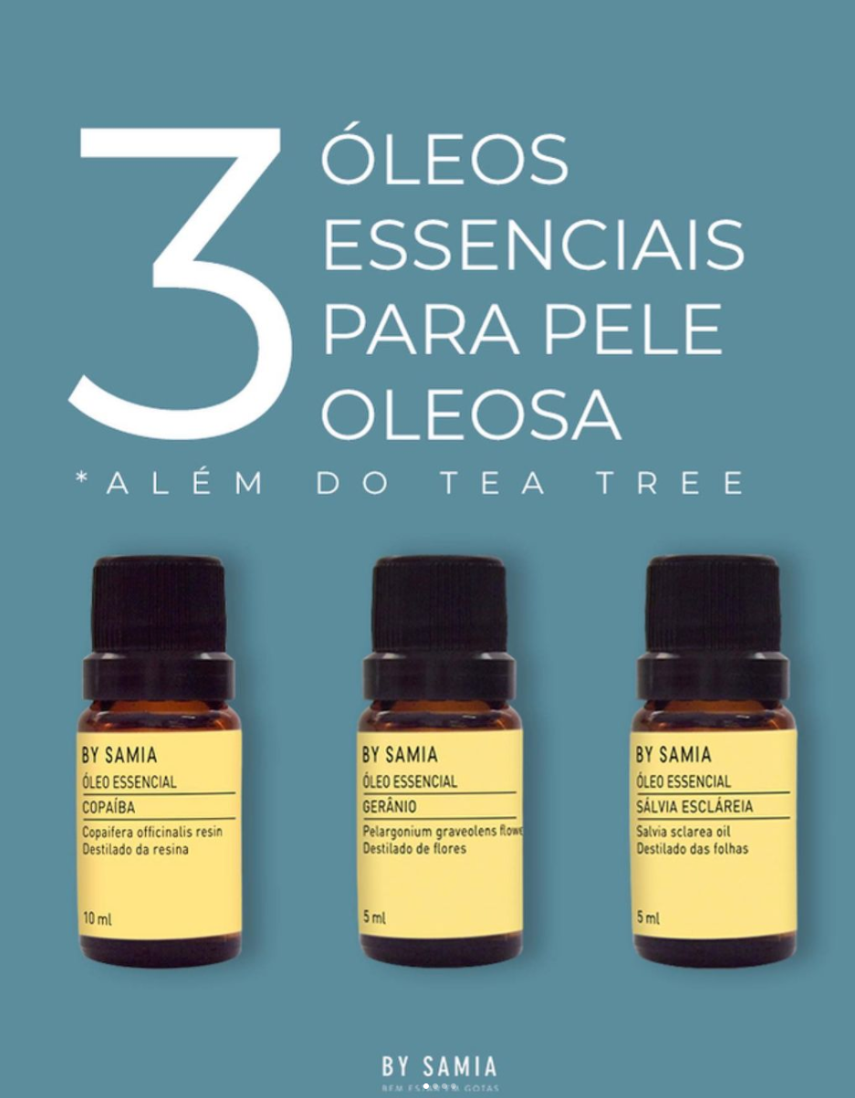 3 Óleos Essenciais Para Pele Oleosa, Além do Melaleuca (Tea Tree)
