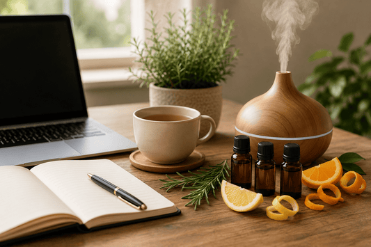 Alecrim, limão e laranja: o blend natural que pode transformar sua concentração no trabalho