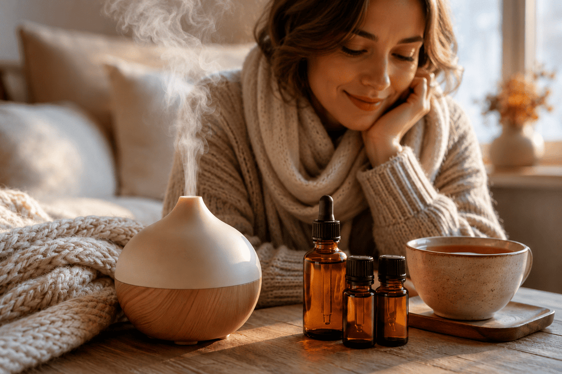 Óleos essenciais no inverno: guia completo para fortalecer a imunidade e aquecer o ambiente