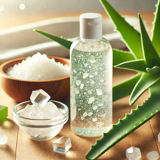 Como Misturar Cristais de Quartzo na Fabricação de Shampoos