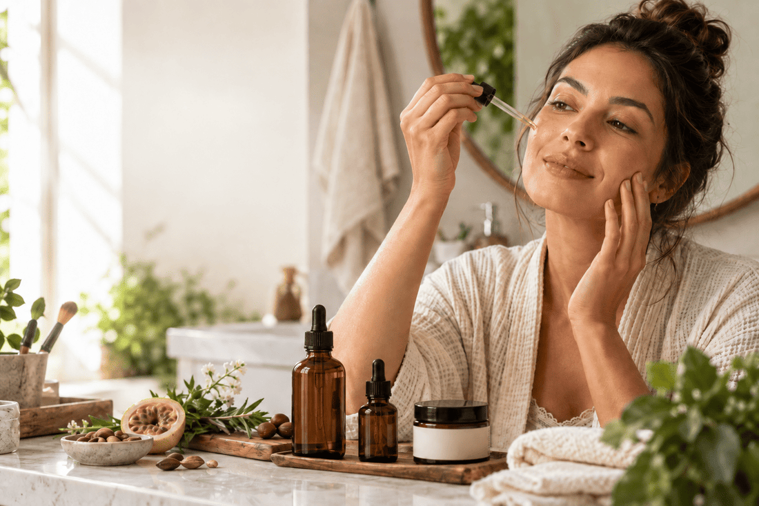 Skincare básica: óleos e extratos para a pele do rosto