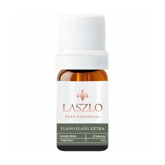 Óleo Essencial de Ylang Ylang Extra (Indonésia) - Laszlo - Frasco com 5ml