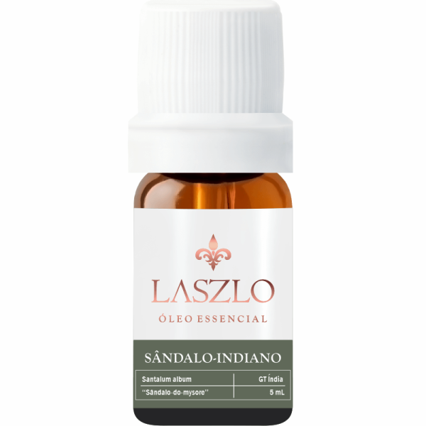 Óleo Essencial Sândalo-Indiano 10% GT Índia - 5 mL - Laszlo