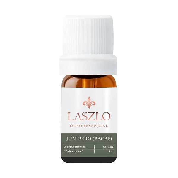 Óleo Essencial Junípero (Bagas) GT França - Laszlo - Frasco com 5ml