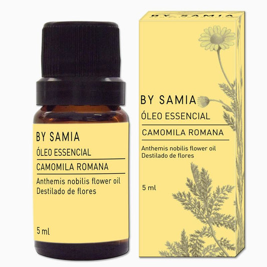 Óleo Essencial de Camomila Romana - By Samia - Frasco com 5ml
