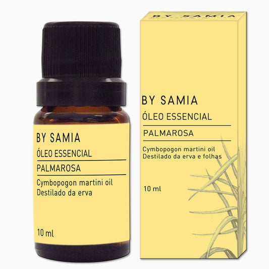 Óleo Essencial de Palmarosa - By Samia - Frasco com 10ml