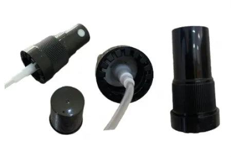 Válvula Spray Preta com Lacre