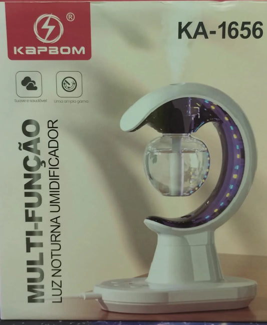Luz Noturna e Umidificador - KAPBOM - Mundo dos Óleos