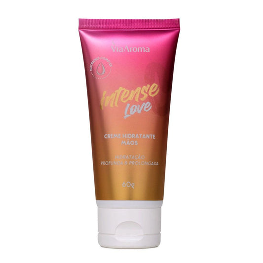Creme Para Mãos Intense Love - Via Aroma - Frasco com 60g