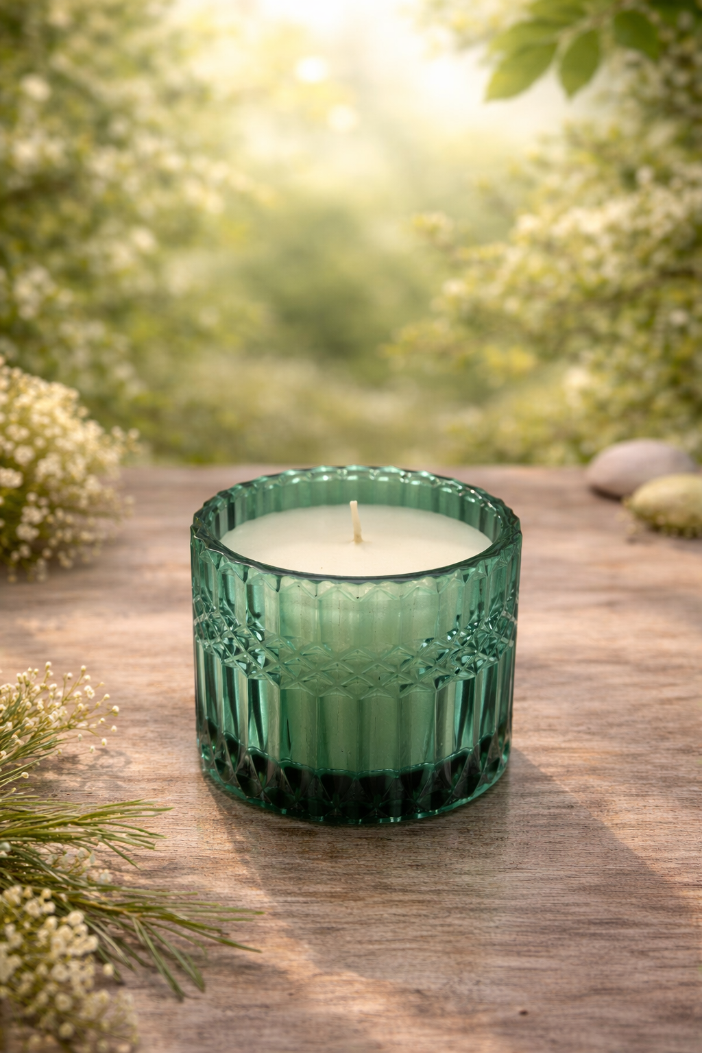 Vela Aromatica Copo Verde