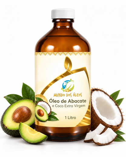 Óleo de Abacate e Coco Extra Virgem