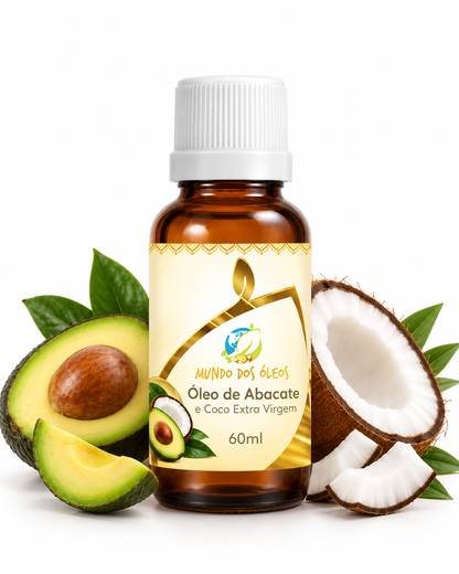 Óleo de Abacate e Coco Extra Virgem