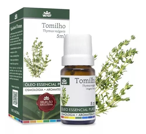 Óleo Essencial de Tomilho - WNF - Frasco com 5ml