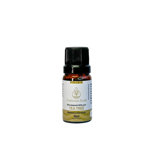 Óleo Essencial de Tea Tree (Melaleuca) - Essências Brazil - Frasco com 10ml