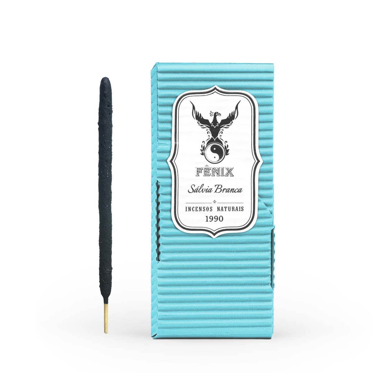 Incenso de Sálvia Branca (Vareta Média) - Fênix