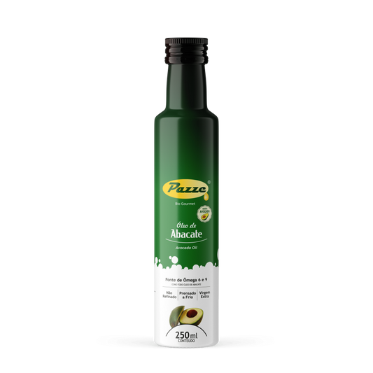 Óleo de Abacate - Pazze - Frasco com 250ml - Mundo dos Óleos